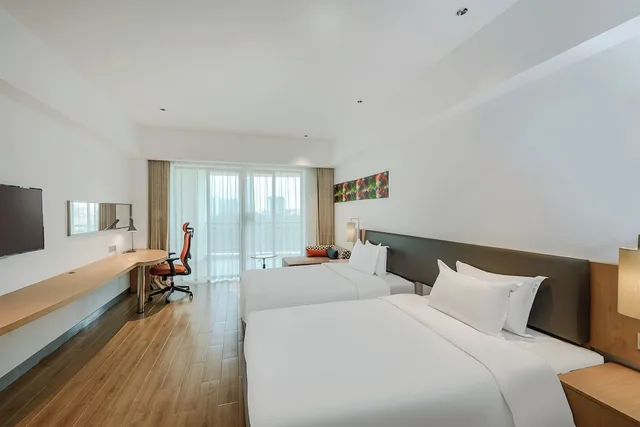Hollywood, Standard, Twin Beds, Sea View, Balcony، HOLIDAY INN EXPRESS HAIKOU WEST COAST 3/9