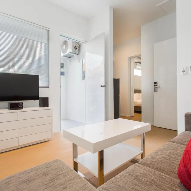 استوديو بشرفة، Coast Boutique Apartments 5/6