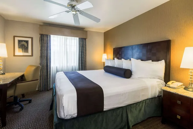 غرفة بسرير كينج لذوي الإعاقة، Ramada By Wyndham Costa Mesa/Newport Beach 2/10