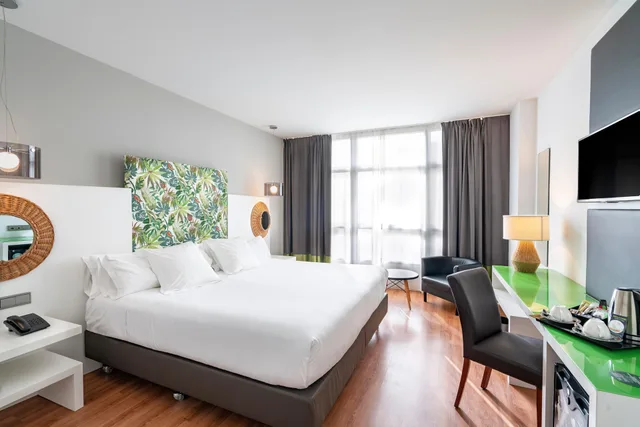 غرفة بإطلالة على البحر مفردة بسرير مزدوج، Hotel Catalonia Malaga 4/4