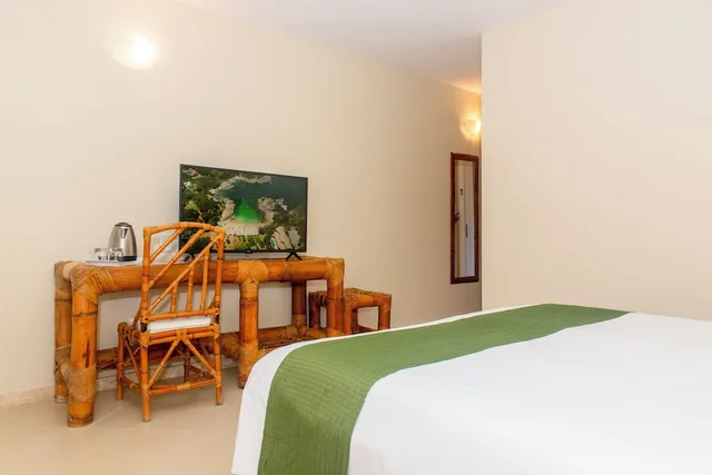 غرفة قياسية بسرير مزدوج بإطلالة على الحديقة بشرفة، Rio Búzios Beach Hotel 5/8