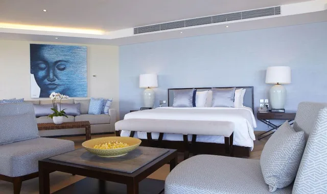 بنتهاوس بسرير كينج وسريرين منفصلين بإطلالة على البحر، Double-Six Luxury Hotel Seminyak 5/7