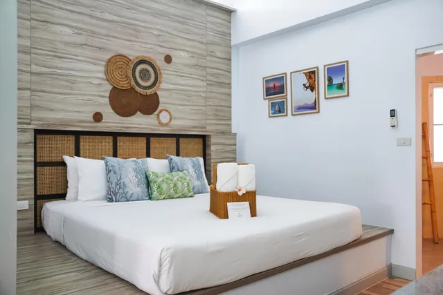 غرفة بسرير مزدوج بإطلالة على المسبح، Arawan Krabi Beach Resort 3/6
