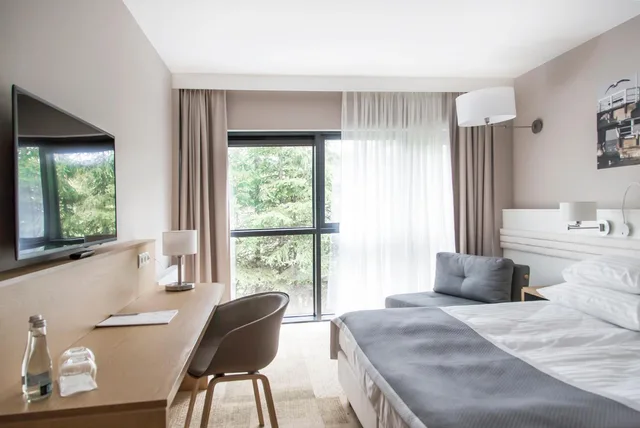 غرفة بسرير مزدوج أو سريرين منفصلين، Hotel Platan 6/10