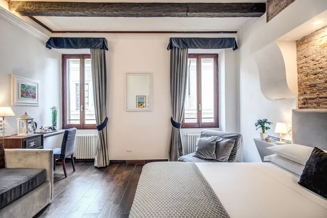 جناح جونيور بسرير مزدوج وسرير فردي مع أريكة، Tritone Top House 3/10