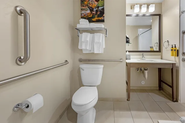 غرفة قياسية بسريرين كوين بشرفة لذوي الإعاقة، Best Western Plus Zion Canyon Inn & Suites 9/10