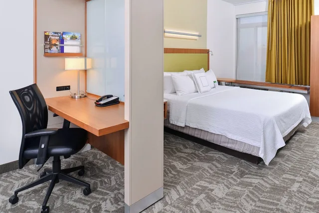 جناح بسرير كينج مع سرير سحّاب إضافي، SpringHill Suites by Marriott Detroit Metro Airport Romulus 5/10