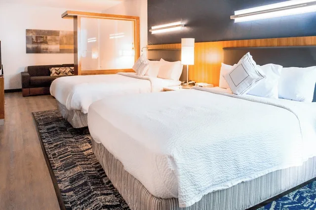 استوديو بسريرين كوين مع أريكة، Springhill Suites Houston Baytown 2/8