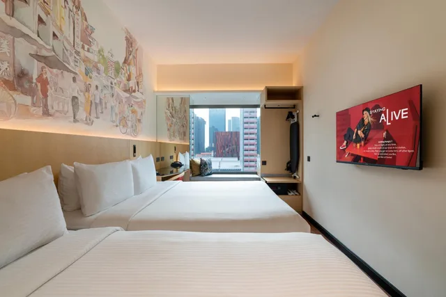 غرفة سوبيريور عائلية بسرير كينج وسرير فردي، Ibis Singapore on Bencoolen 10/20