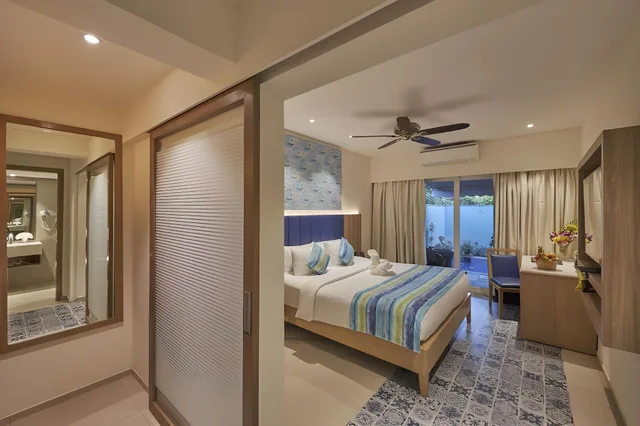 جناح ملكي بسرير مزدوج، Royal Orchid Beach Resort & Spa, Goa 1/1