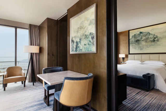 جناح استوديو كلوب بشرفة بغرفة نوم واحدة، Sheraton Zhuhai Hotel 2/4