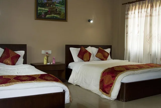 غرفة ديلوكس بسرير مزدوج بإطلالة على الحديقة، Hotel Parkland 1/4