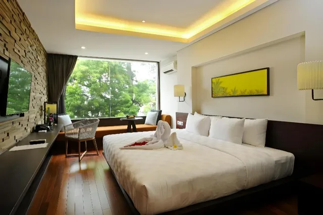 جناح بريميير بسرير كينج، Watermark Hotel & Spa Bali 1/10