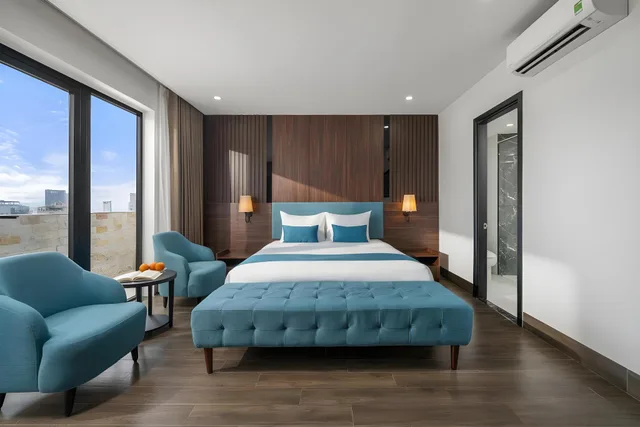 غرفة جونيور بسريرين منفصلين بغرفتي نوم، Vian Hotel 1/2