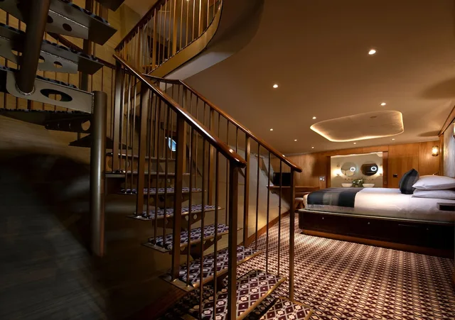 دوبلكس فاخر بسرير كينج، Fingal A Luxury Floating Hotel 2/2