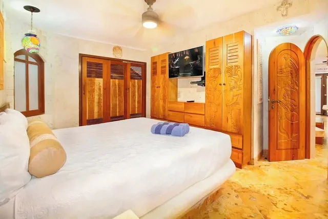شقة سكنية سوبيريور بسريرين كوين بإطلالة على الحديقة بغرفتي نوم بمطبخ، Villas Sacbe Condo Hotel 4/10