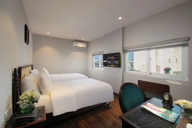 غرفة اقتصادية بسريرين منفصلين، Serene Central hotel 2/4