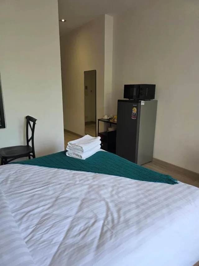 غرفة ديلوكس بسرير مزدوج أو سريرين منفصلين بإطلالة على المدينة، Diff Apartel Banglamphu 4/5