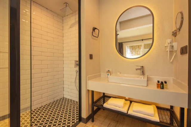 غرفة عائلية بإطلالة على الحديقة، Morina Deluxe Hotel 7/9