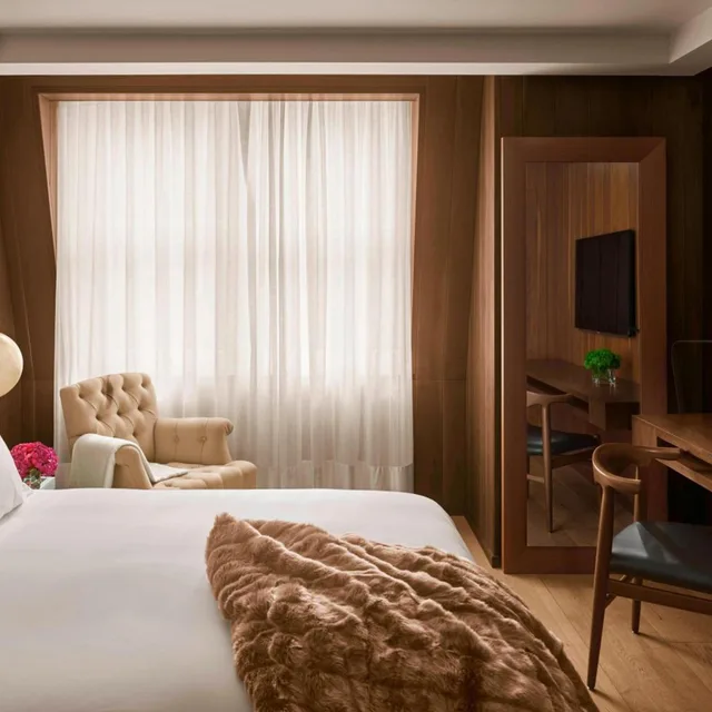 لوفت بسرير مزدوج بغرفتي نوم، Berners Hotel 2/10