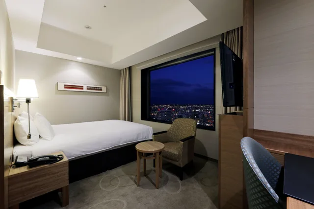 غرفة تنفيذية بسرير مزدوج في طابق مرتفع، JR Tower Hotel Nikko Sapporo 6/7