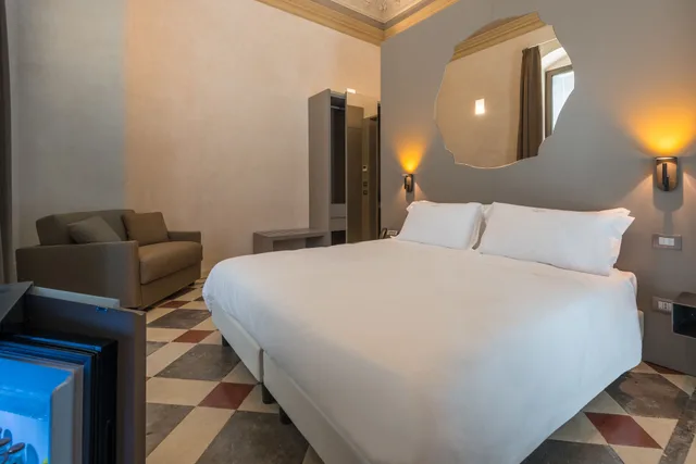 غرفة ديلوكس بسرير مزدوج بشرفة، Villa Boscarino 2/4