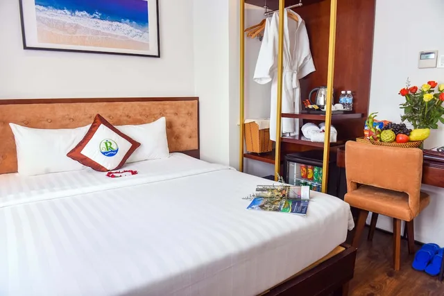غرفة سوبيريور بسرير كوين بإطلالة على المدينة، Ritzy Boutique Hotel Da Nang 4/10