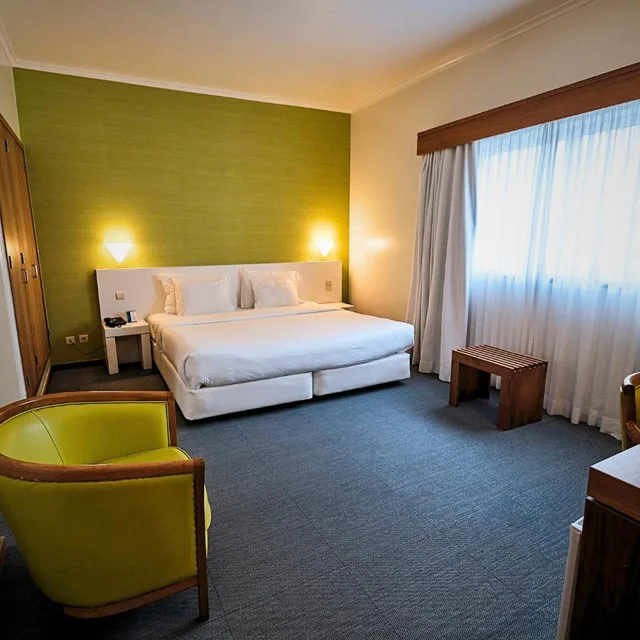 غرفة بسرير مزدوج أو سريرين منفصلين، Varandas do Atlântico by RIDAN Hotels 4/9