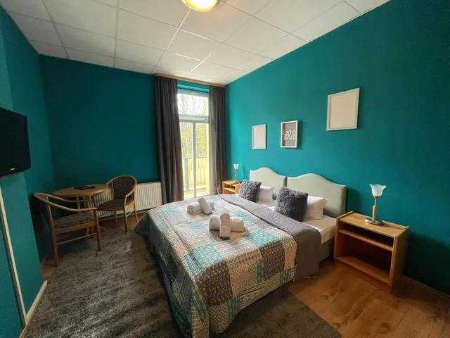 غرفة بسريرين منفصلين، Parkhotel Waldschlösschen 2/2