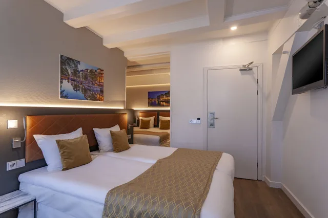 غرفة رباعية بأربعة أسرّة، Avenue Hotel Amsterdam 1/7