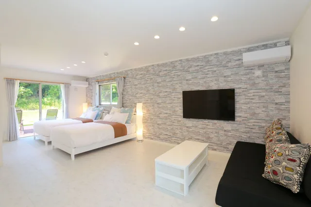 Semi Room, Private, Cottage, Twin Beds, 2 Semi Double Beds, Sofa, Skyline View، Stardust Villa Milky Way 1/3