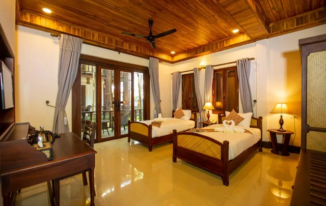 غرفة ديلوكس بسريرين منفصلين، Treasure Hotel Laos 1/1