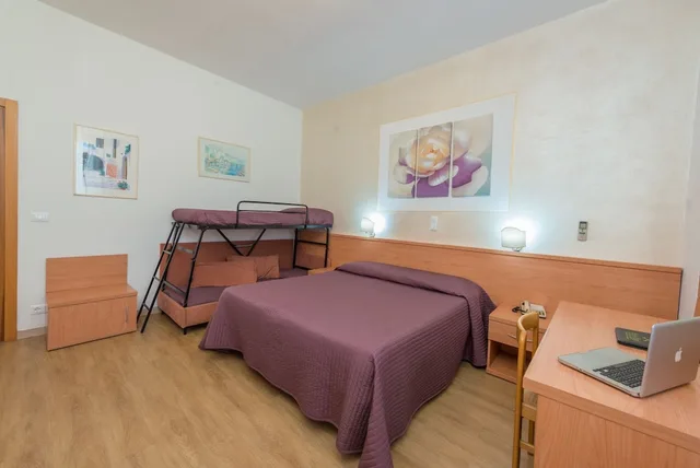 غرفة عائلية رباعية بأربعة أسرّة، Biagi Hotel 7/10