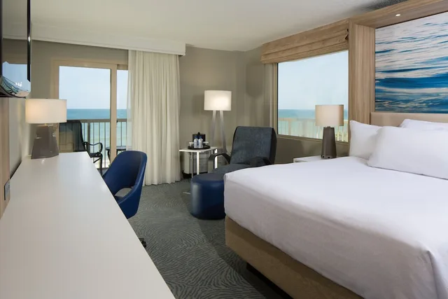 جناح بسرير كينج بغرفة نوم واحدة لذوي الإعاقة، CROWNE PLAZA MELBOURNE OCEANFRONT 1/5