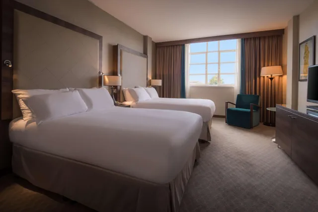 غرفة ديلوكس عائلية، Hilton Cardiff Hotel 2/6