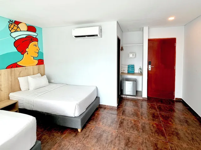 Standard, Quadruple, 2 Queen Beds, City View, Hotel Caribbean Cartagena 1/10