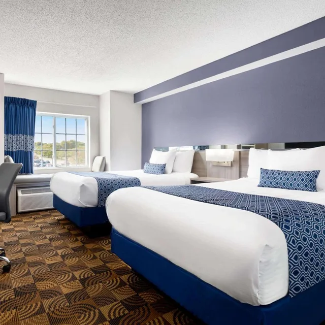 غرفة ديلوكس بسرير كوين لذوي الإعاقة، Microtel Inn Suites By Wyndham Lincoln 2/8