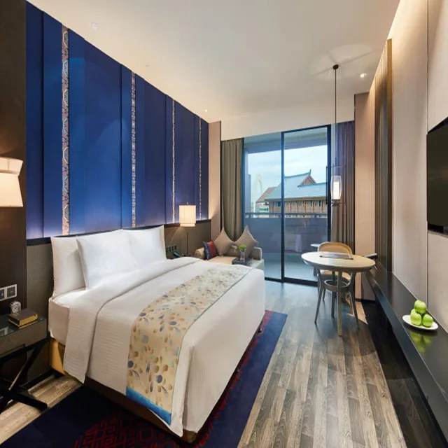 غرفة تنفيذية بسرير كينج، Wanda Realm Resort Nanning 3/7