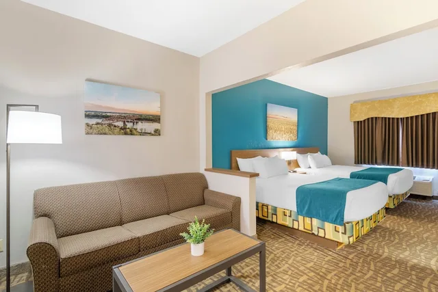 جناح بسريرين كوين مع أريكة، Expressway Suites Bismarck 5/10