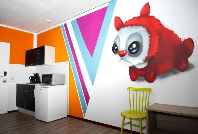 Studio, Single, Amsterdam Teleport Hotel 3/6