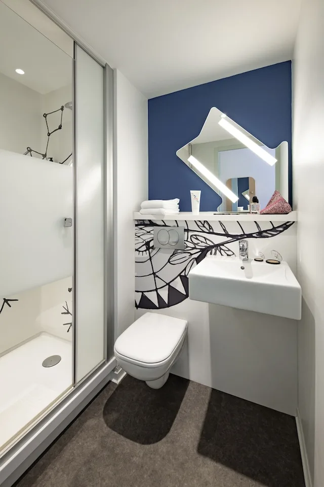 Room, Triple, Double and Bunk Bed, Ibis Budget Clermont Ferrand Sud Aubiere 6/9