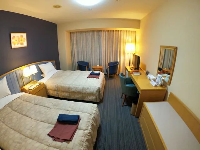 غرفة قياسية بسريرين منفصلين، Oyu Onsen Hotel Kazuno 2/3