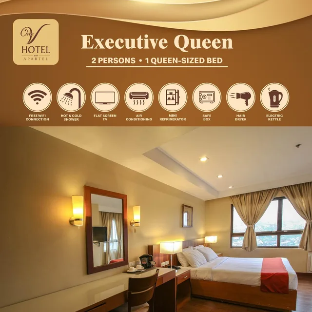 غرفة تنفيذية بسرير كوين، V Hotel And Apartel 1/2