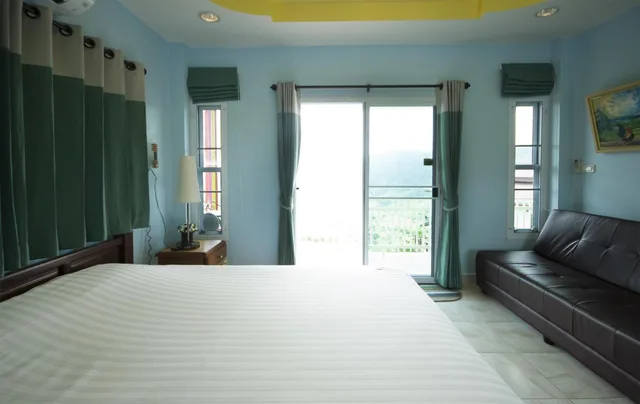 غرفة بسرير مزدوج بإطلالة على الجبل، Hotel Viewpoint Khao Koh 4/10