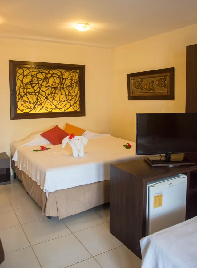 Luxury, Apartment, Quadruple, Double and Twin Beds, Balcony, Hotel Aconchego Porto de Galinhas 1/2