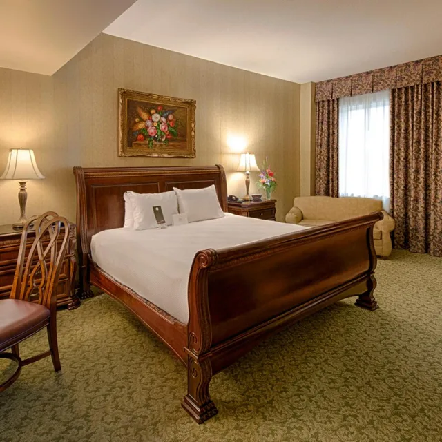 غرفة بسرير كينج، Carnegie Hotel Spa 1/2
