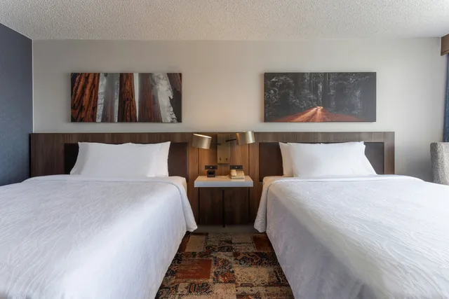 Room, 2 Double Beds, Bay View، Hilton Garden Inn San Francisco/Oakland Bay Bridge 2/4