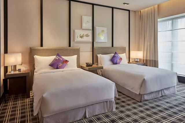غرفة بسرير مزدوج، W Guangzhou Hotel 2/3