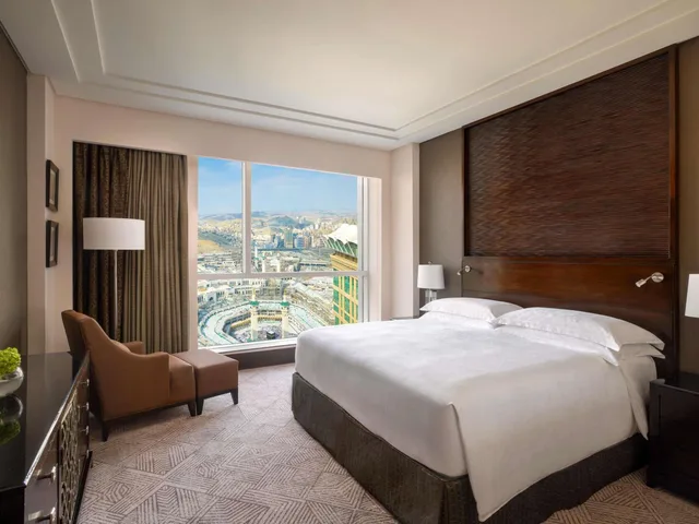 2 Bedrooms, Fairmont Gold, Kaaba, Suite, Twin Beds, King Bed, Sofa، فندق ساعة مكة فيرمونت(Makkah Clock Royal Tower A Fairmont Hotel) 4/7