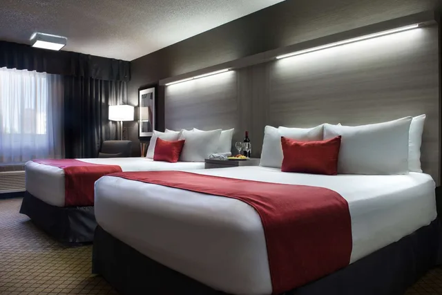 Room, 2 Queen Beds, Pet Friendly, Village Park Inn Calgary 1/2